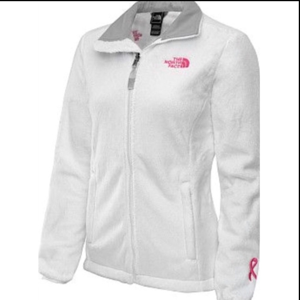 North Face Pink Ribbon Osito Jacket